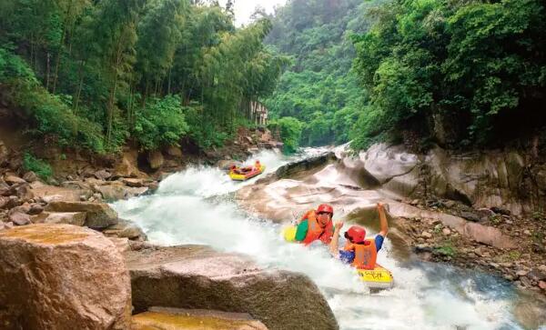 仙龙峡漂流(图1)