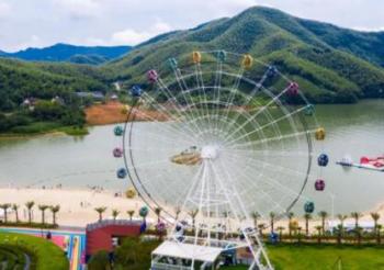 安吉荣耀天空之城夏日玩水攻略，小三亚沙滩摩天轮体验-和风乐游农庄 - 和风乐游农庄