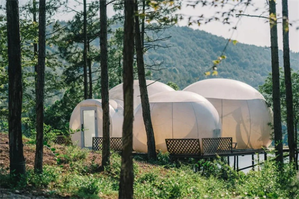 安吉云松营地野奢体验,松林水库旁的自然度假天堂-和风乐游农庄(图3) 安吉云松营地野奢体验,松林水库旁的自然度假天堂-和风乐游农庄(图3)