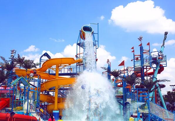 安吉水上乐园推荐，夏日嬉水娱乐好去处-和风乐游农庄(图1)