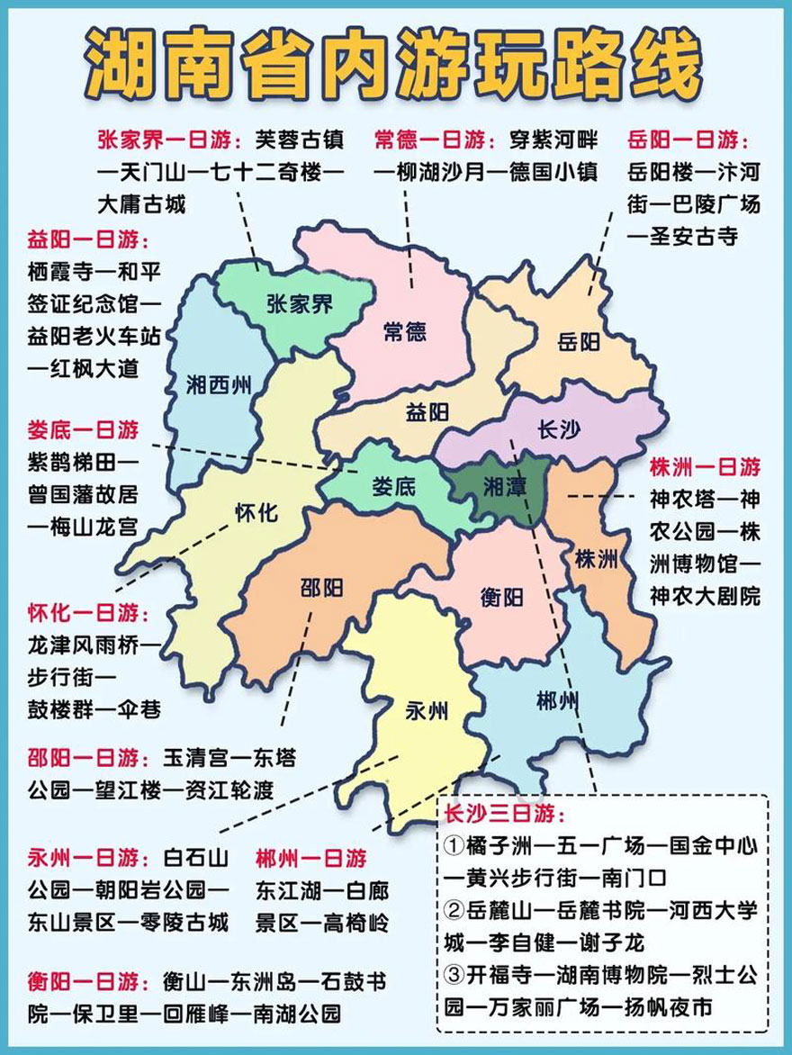湖南自由行省钱攻略：5-7天穷游交通住宿避坑指南-和风乐游农庄(图2)