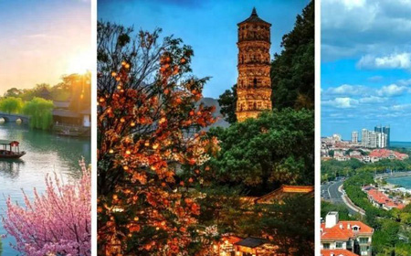 中国10座零差评神仙小城推荐，扬州运城镇远泉州等必游古城攻略-和风乐游农庄(图1)