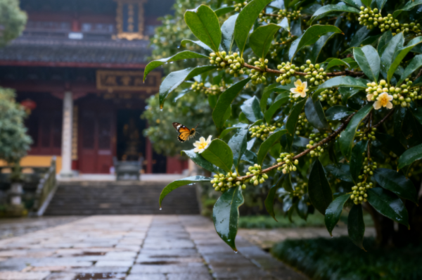 初秋灵峰寺游记:古银杏与竹海的诗意邂逅-和风乐游农庄(图2) 初秋灵峰寺游记:古银杏与竹海的诗意邂逅-和风乐游农庄(图2)