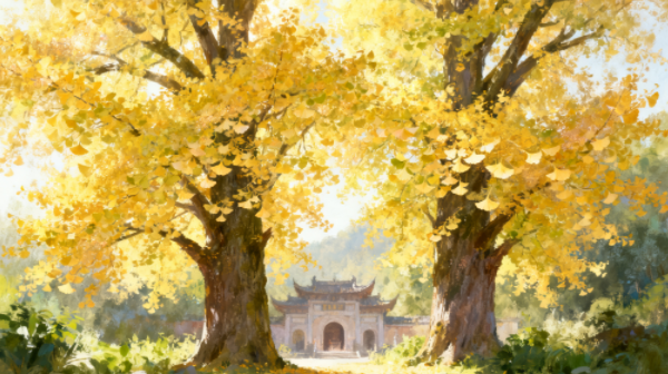 初秋灵峰寺游记:古银杏与竹海的诗意邂逅-和风乐游农庄(图1) 初秋灵峰寺游记:古银杏与竹海的诗意邂逅-和风乐游农庄(图1)