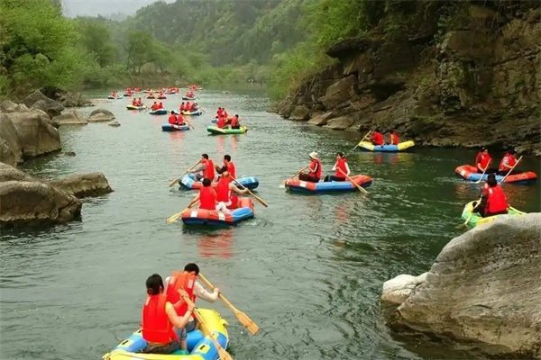 庄河圣谷美地步云山漂流(图2)