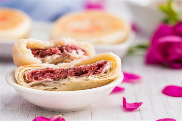 牡丹鲜花饼(图2) 牡丹鲜花饼(图2)