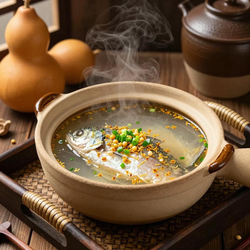 上汤桂花鱼(图2) 上汤桂花鱼(图2)