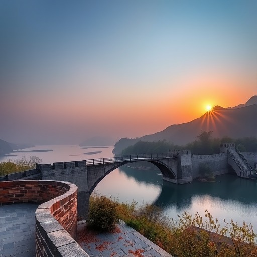 九门口水上长城