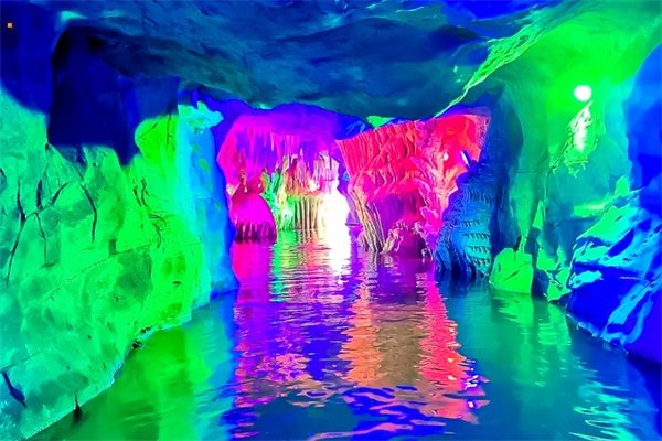 拒马河溶洞漂流(图2)
