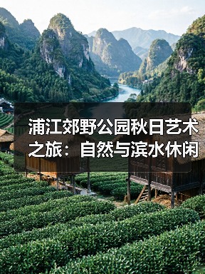 浦江郊野公园秋日艺术之旅:自然与滨水休闲全体验(图2) 浦江郊野公园秋日艺术之旅:自然与滨水休闲全体验(图2)