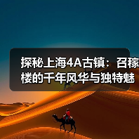 探秘上海4A古镇：召稼楼的千年风华与独特魅力 - 辰飞雨和风乐游农庄
