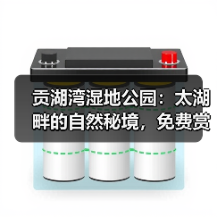 贡湖湾湿地公园:太湖畔的自然秘境,免费赏花好去处(图3) 贡湖湾湿地公园:太湖畔的自然秘境,免费赏花好去处(图3)