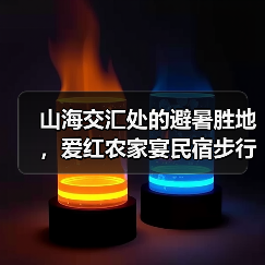 山海交汇处的避暑胜地，爱红农家宴民宿步行三分钟直达海边(图4)