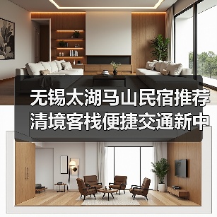 无锡太湖马山民宿推荐 清境客栈便捷交通新中式装修(图3)