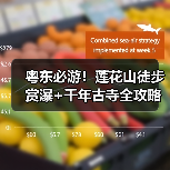 粤东必游!莲花山徒步赏瀑+千年古寺全攻略(图4) 粤东必游!莲花山徒步赏瀑+千年古寺全攻略(图4)