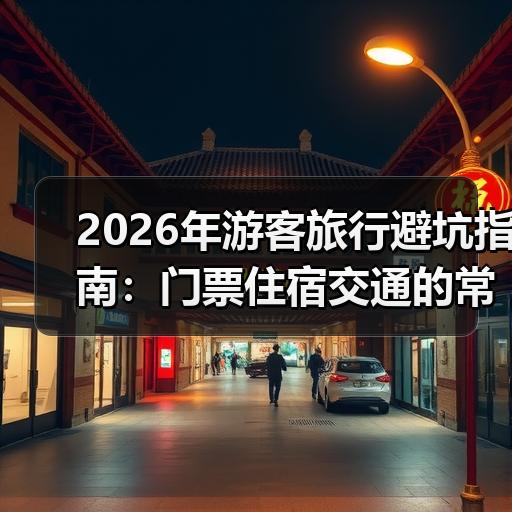 2026年游客旅行避坑指南：门票住宿交通的常见隐形消费 - 辰飞雨和风乐游农庄